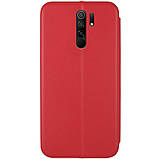 Шкіряний чохол (книжка) Classy для Xiaomi Redmi 9 / 9 Prime екошкіра червоний фліп чохол підставка redmi 9, фото 3