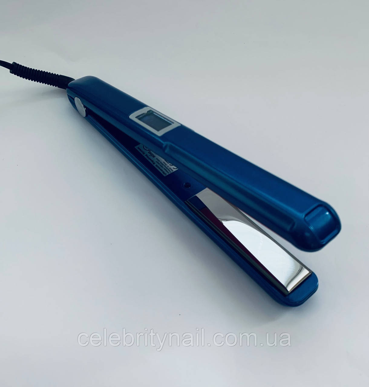 Інфрачервона праска для волосся з ультразвуком Ultrasonic 1056, синій
