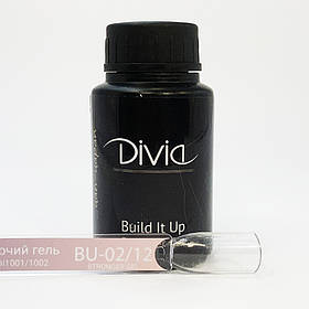 Divia - Укріплюючий та моделюючий гель Build It Up Gel (BU22 - Stronger Gel, прозорий) (30 мл)