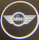 Логотип підсвічування двері Міні Lazer door logo MINI, фото 2