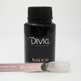 Divia - Укріплюючий та моделюючий гель Build It Up Gel (BU26 - Baby Boom, вершково-рожевий) (30 мл)