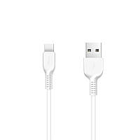 USB Cable Hoco X13 Easy Charged Type-C White 1m