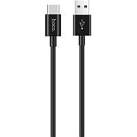 USB Cable Hoco X23 Skilled Type-C Black 1m