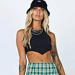 Жіночий топ майка з трикотажу рубчик з асиметрією (р. 42-44) 8317580, фото 10