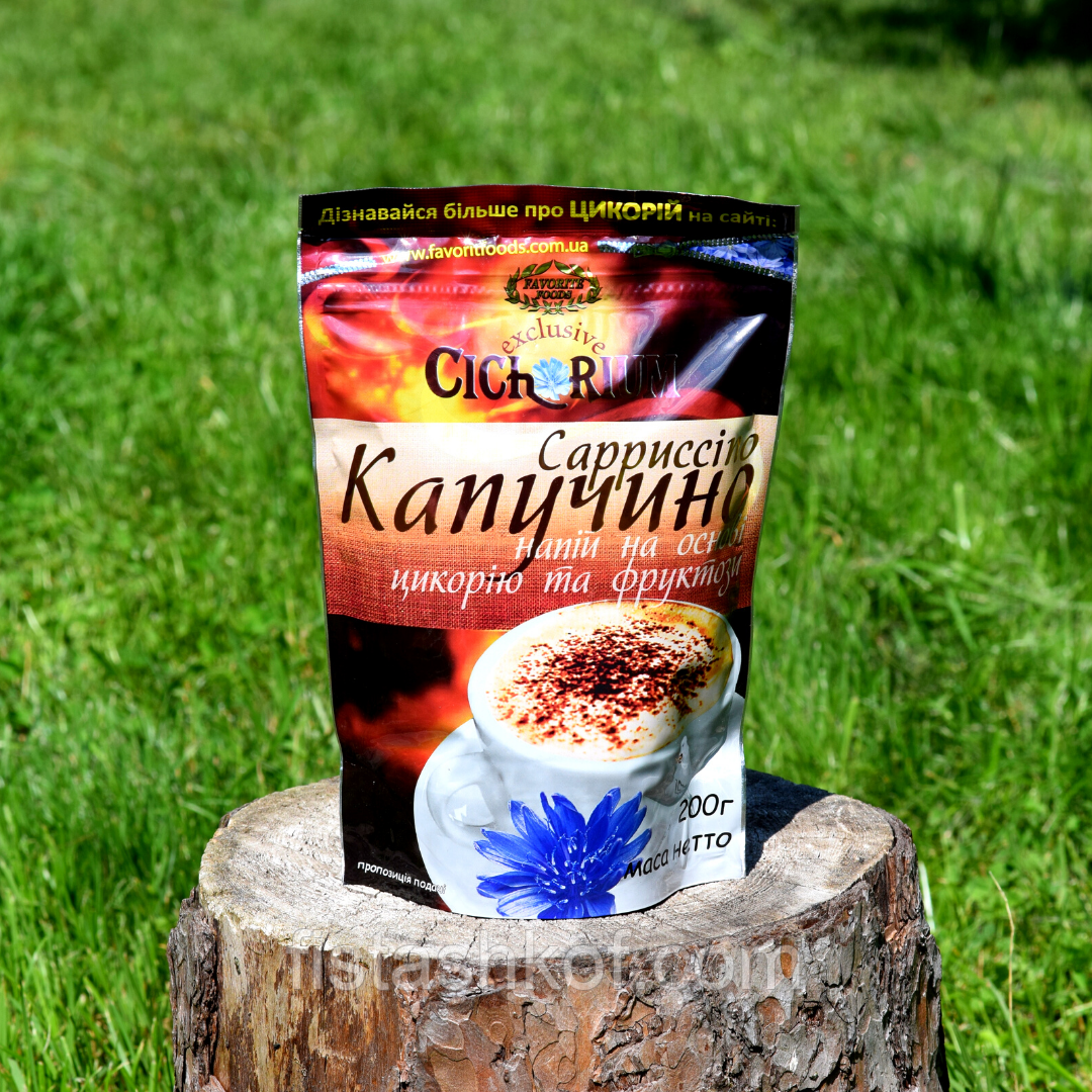 Напій Капучино на основі цикорію і фруктози 200г.