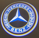 Логотип підсвічування двері Мерседес Lazer door logo MERCEDES, фото 2
