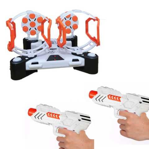 Домашній тир BLD Toys Space Wars BX-3922 Ігровий набір Бластери з мішенями 2 шт., обертання на 360°