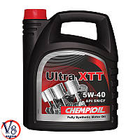 Синтетическое моторное масло Chempioil Ultra XTT 5W-40 API SN/CF ACEA A3/B4 VW 502.00/505.00 (CH9701-4) 4л