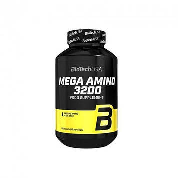 Амінокислоти - BioTech USA Mega Amino 3200 / 100 tablets