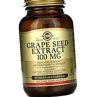 Екстракт виноградних кісточок Solgar Grape Seed Extract 100 mg 60 veg caps
