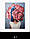 Інтер'єрна картина, друк на полотні "Жінка-квітка" (з жінкою, квітка, з дівчиною, голова квітка), фото 10
