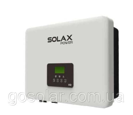 SOLAX 10 кВт мережевий інвертор X3-10.0-T-D 3 фази 2 MPPT для сонячних електростанцій