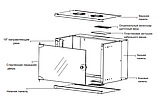 Шафа SOHO комутаційна настінна 7U 540x400 розбірна, фото 4