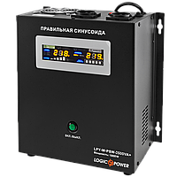 Джерело безперебійного живлення Logicpower LPY-W-PSW-2500VA+1800Вт 10A/20A з правильною синусоїда 24В