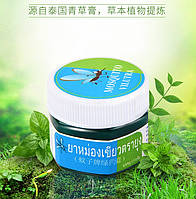 Зелёный тайский бальзам Mosquito Brand от укусов насекомых 13г