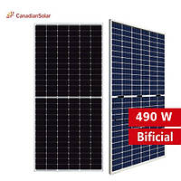 Canadian Solar 490 W панель для сонячної електростанції CS3Y-490MB BiHiKu5 Mono 490 Вт, фото 1
