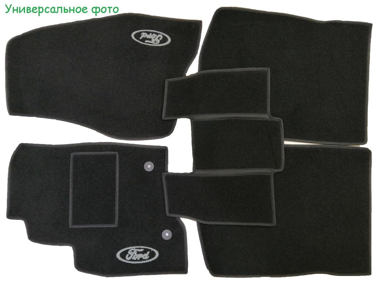 Килимки ворсові в салон на Ford Maverick'01 - чорні