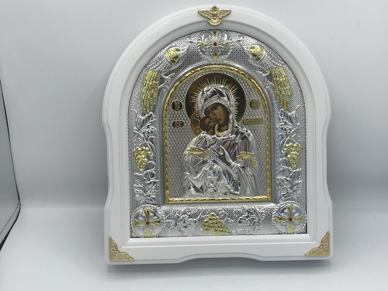Ікона Божої Матері Володимирська в рамці з дерева