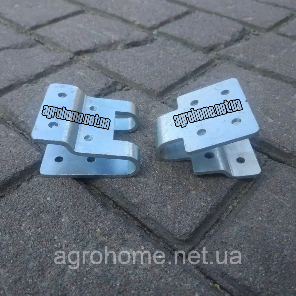 Пластина з'єднання єднання транспортера (пара) однорядної копачки Wirax/Bomet, фото 1