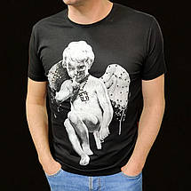 Футболка Angel With Diamonds - Black, фото 3
