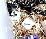 Подарунок для побачення "Особливе побачення": секс в конверті, свічка, маска мереживна, кубіки гральні з позами, фото 9