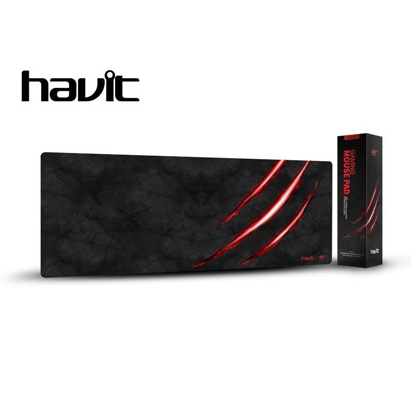 Большой коврик для мышки HAVIT HV-MP860 |70х30см| Черный - фото 3 - id-p1460352982