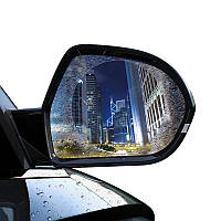 Водоотталкивающяя пленка наклейка антидождь для зеркал на автомобиль на 2 зеркала BASEUS 80*80mm