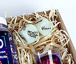 Подарунок для побачення "Запалюй пристрасно": 100 інтимних завдань в баночці, свічка лавандова і кубики з позами, фото 8