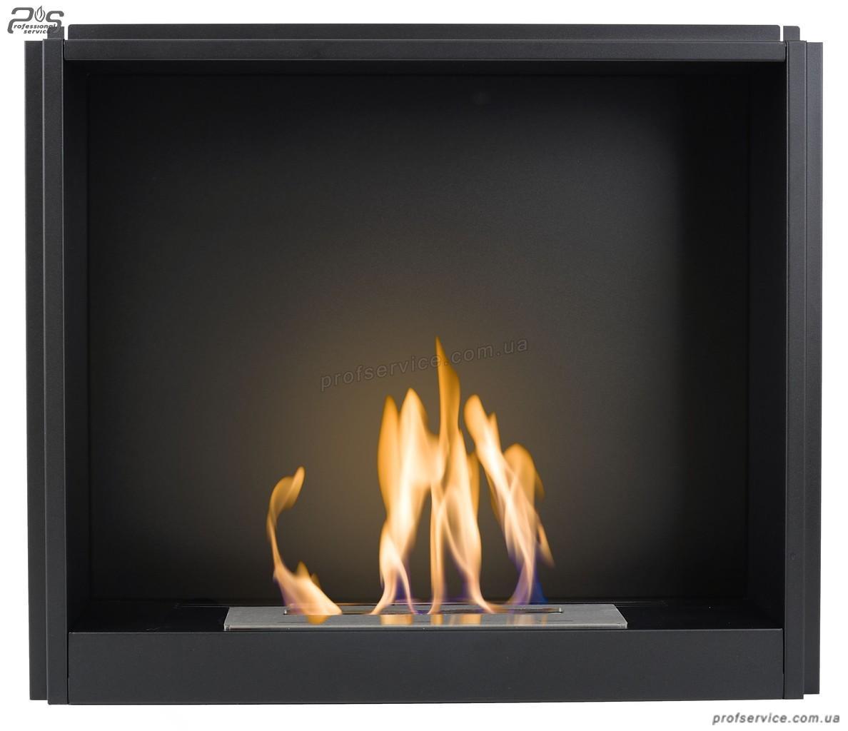Вбудовуваний настінний біокамін AFLAMO BIO 40 віткритий декоративний для обігріву дому, камінна вставка, фото 1