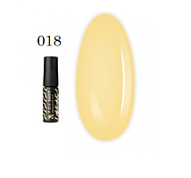 Гель-лак F.O.X. Shot Spectrum Gel Vinyl 018 жовтий 5 мл