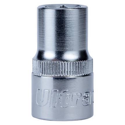 Насадка шестигранна коротка 1/2" 12мм CrV ULTRA (6070122), фото 2