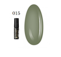 Гель-лак F.O.X. Shot Spectrum Gel Vinyl 015 зелений хакі 5 мл