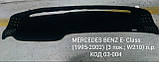 Накидка на панель приладів MERCEDES-BENZ E-Class (3 пок., W210, )  1995-2002, Чохол на торпеду авто Мерседес Бенц  W210, фото 3