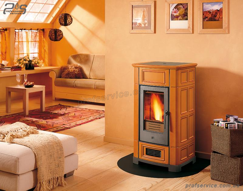 Сталева піч на пелети PIAZZETTA P955 — 8,9 кВт, фото 1