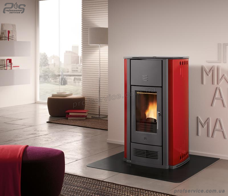 Сталева піч на пелети PIAZZETTA P956 — 8,9 кВт, фото 1