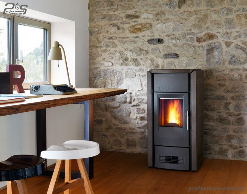 Сталева піч на пелети PIAZZETTA P958 D — 8,6 кВт, фото 1