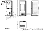 Сталева піч на пелети PIAZZETTA P958 D — 8,6 кВт, фото 2