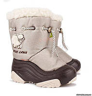 Дитячі зимові чоботи Демар Demar Little Lamb 2 NA (літл ЛЕмб сіро-бежеві) 4015NA