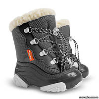 Дитячі зимові чоботи DEMAR Snow Mar 2 4017ND (Демар сноу мар сірі)