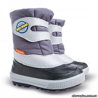 Дитячі зимові чоботи Demar BABY SPORTS 2 ND (Черевики Демар Бебі спорт сірий)