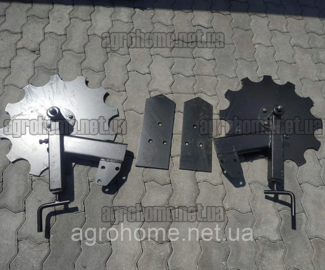 Відрізні диски зубчасті ромашка (комплект) однорядної картоплекопачки Wirax/Bomet, фото 1