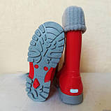 Гумові чоботи Демар Флуо червоні. Demar Twister Lux B (червоні), фото 3