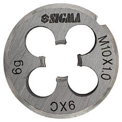 Плашка М10×1.0 мм SIGMA (1604261)