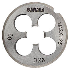 Плашка М12×1.25 мм SIGMA (1604331)