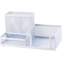 Підставка-органайзер 203x105x100 мм метал, біла