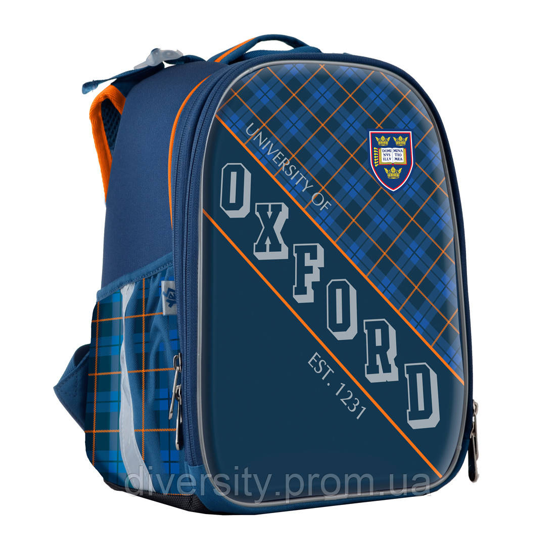 Школьный каркасный рюкзак H-25 "Oxford" ,серия "Shalby" 555370