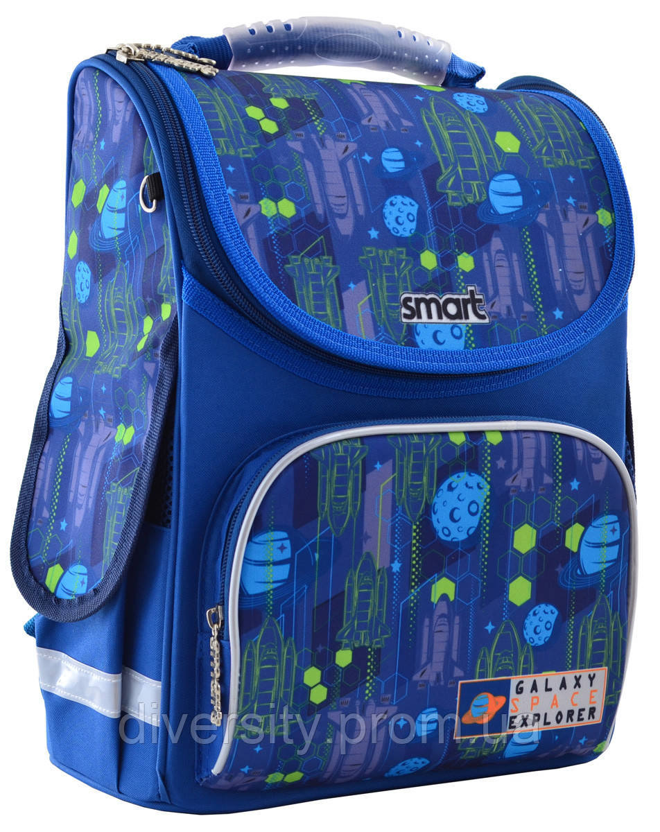 Школьный рюкзак,каркасный PG-11 "Galaxy" серия "Smart 555997