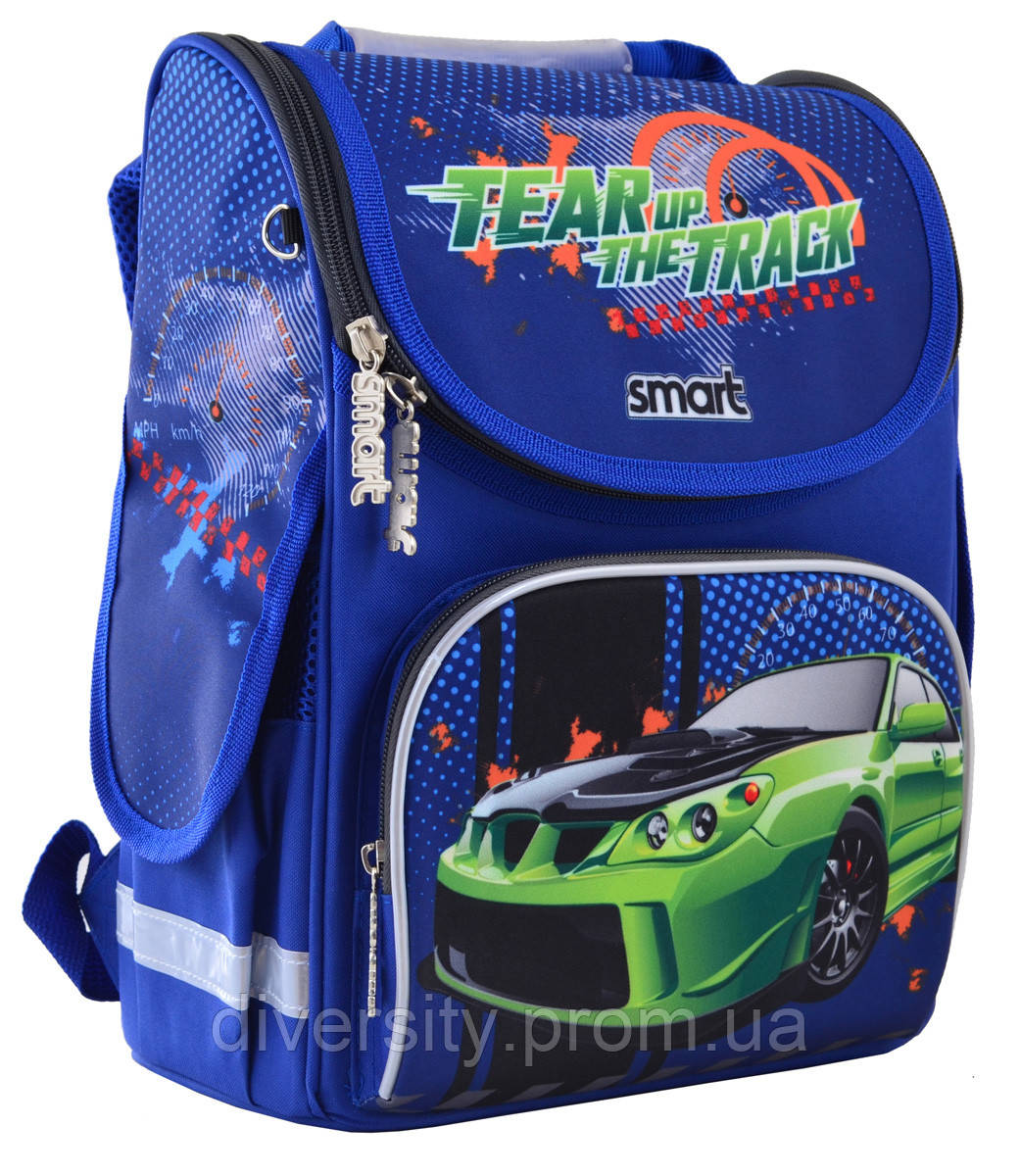Шкільний рюкзак,каркасний PG-11 "Tear Up The Track" серія "Smart 555983