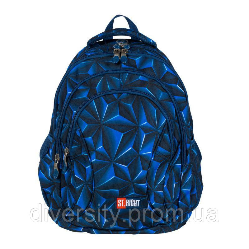 Подростковый школьный рюкзак BP-02 " Navi 3D Abstraction" ST.RIGHT 625671