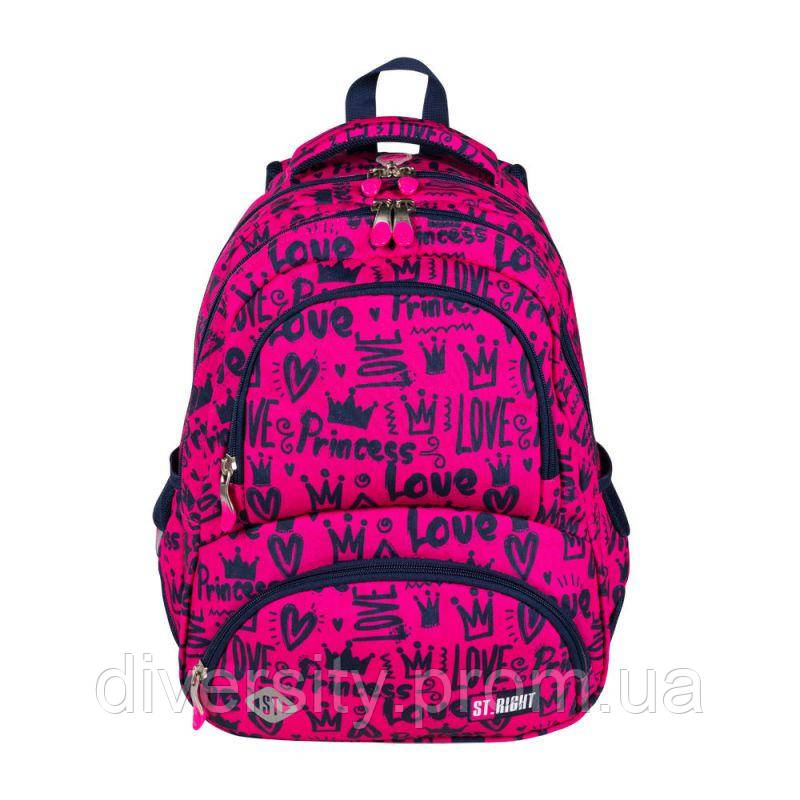 Подростковый школьный рюкзак BP-07 " LOVE" ST.RIGHT 626777